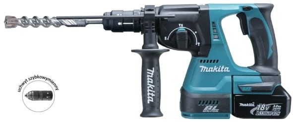 Przejdź do produktu MŁOTOWIERTARKA AKUM. MAKITA DHR243RMJ