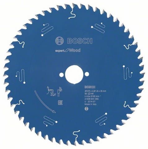 Przejdź do produktu TARCZA PILARSKA EXPERT 235mm Z56 2608644066