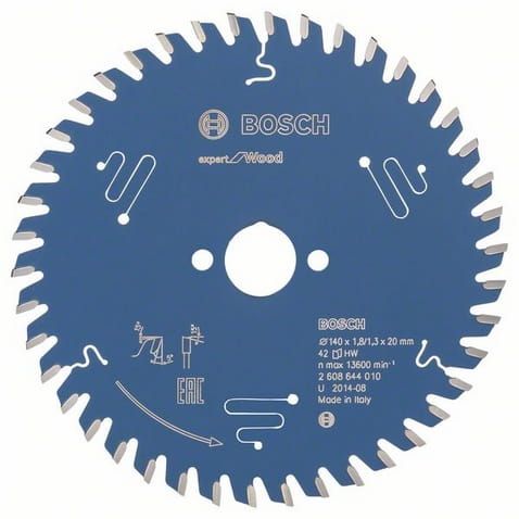 Przejdź do produktu TARCZA PILAR EXPERT FOR WOOD 140 mm Z42 2608644010