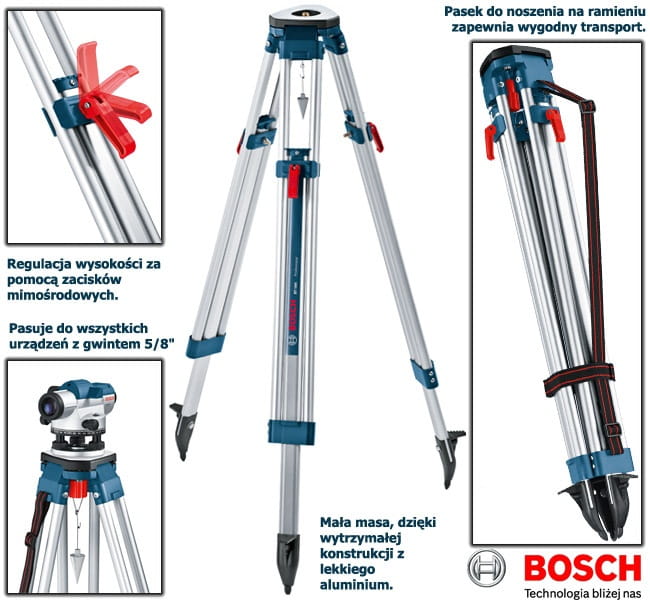Statyw budowlany Bosch BT 160 Professional 0601091200, zdjęcie 3