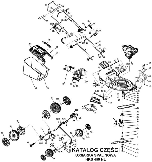 Przejdź do produktu NÓŻ TNĄCY 50,7CM  HKS 450 JL50Z-BSA