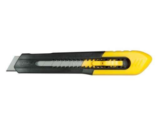 Przejdź do produktu Nożyk sm lekki ostrze łamane 18mm Stanley 101510