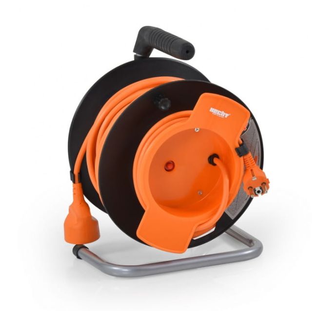 Przejdź do produktu Przedłużacz ogrodowy na bębnie 20m 230V Hecht 121153