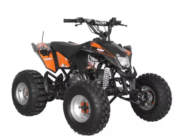 Przejdź do produktu Quad spalinowy 125 cm3 7,6 KM 45 km/h 142 x 96 x 97 cm hecht 54125 black