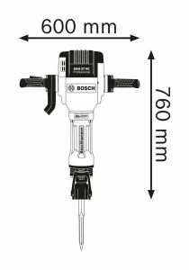 Młot wyburzeniowy Bosch GSH 27 VC 061130A000 2000 W, zdjęcie 2