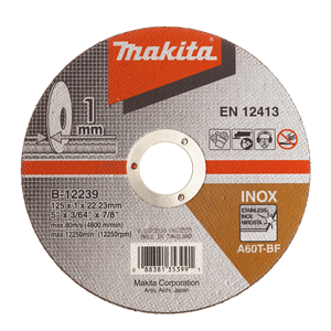 Przejdź do produktu EXTRA CIENKA TARCZA TNĄCA 125X1X22MM   B-12239