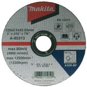 Przejdź do produktu TARCZA TNĄCA 125X2,5X22,23MM   A-85313