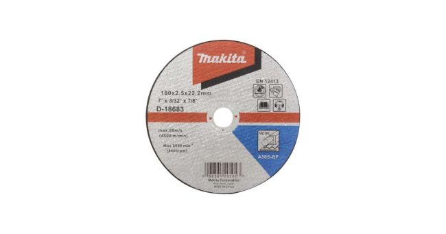Przejdź do produktu TARCZA TNĄCA METALU 180X2,5MM A30S PŁASKA D-18683