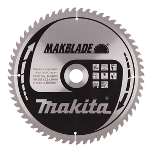 Przejdź do produktu TARCZA TNĄCA MAKBLADE 305X30MM; 60Z   B-09036