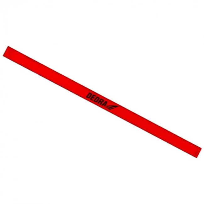 Przejdź do produktu OŁÓWEK STOLARSKI HB  24,5 cm  CZERWONY  DEDRA M9003