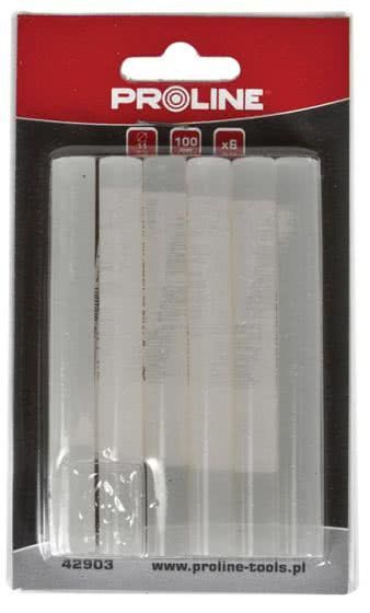 Przejdź do produktu Klej w laskach 11mm L:100mm 6szt, Proline 42903