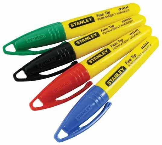 Przejdź do produktu Markery mini 4szt. okrągła, Stanley 2-47-329