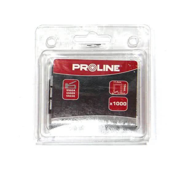 Przejdź do produktu Zszywki hartowane typ A 53 L:10mm, Proline 55310