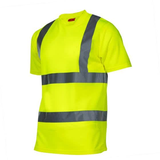 Przejdź do produktu Koszulka T-shirt ostrzegawcza, żółta XL, CE, LahtiPro L4020804