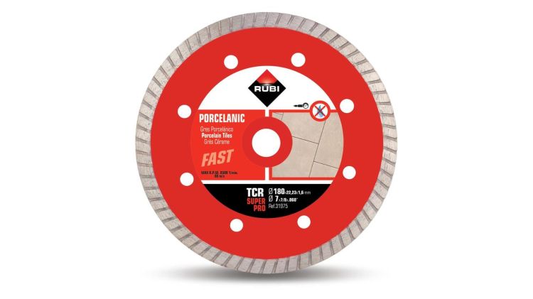 Tarcza diamentowa do gresu Rubi Turbo TCR 180 Superpro 31975