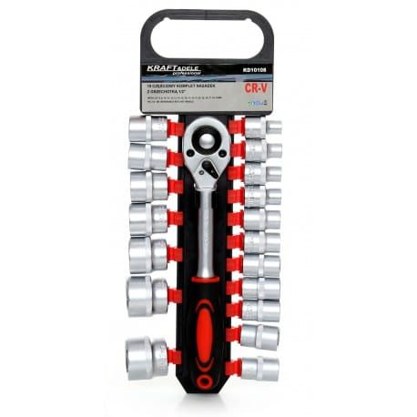 Przejdź do produktu Komplet Nasadek z Grzechotką 1/2" 10108 19cz.
