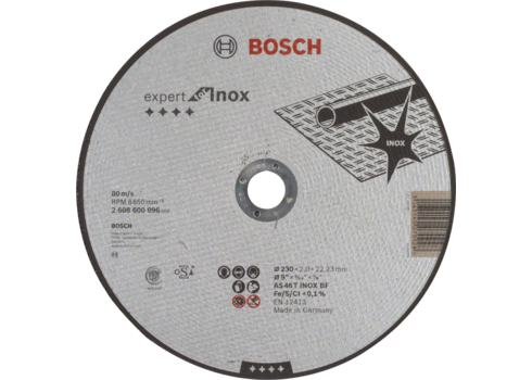 Przejdź do produktu TARCZA TNĄCA PROSTA 230x22,23x2 BOSCH 2608600096