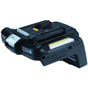 Przejdź do produktu Makita BCV03 196809-7 adapter do akumulatorów LXT Li-ion 2 x 18V, konwerter, kompatybilny z narzędziami korzystającymi z tego napięcia