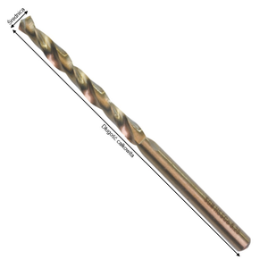 Przejdź do produktu WIERTŁO DO METALU HSS-CO 5% 1,75MM DIN338 10SZT.