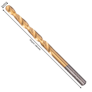 Przejdź do produktu WIERTŁO DO METALU  HSS-G TIN 3,0MM DIN338 10SZT