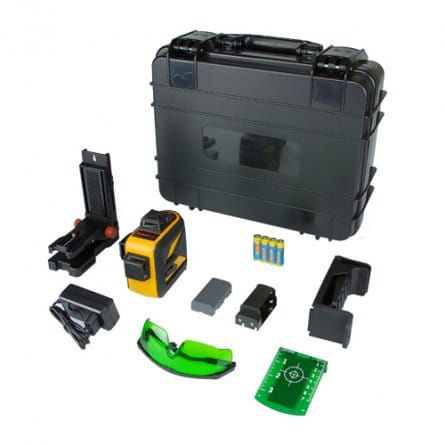 Przejdź do produktu Laser liniowy Cross3DG+kolumna KR34+odbiornik RC-9