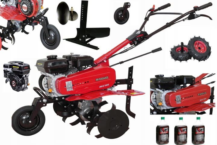 Glebogryzarka Hortmasz HGS500 196 cm³ z akcesoriami
