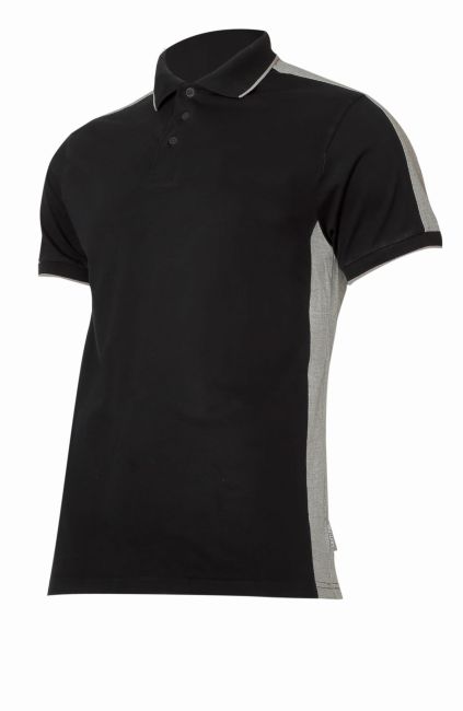 Przejdź do produktu KOSZULKA POLO CZARNO-SZARA 2XL LAHTI PRO MĘSKA