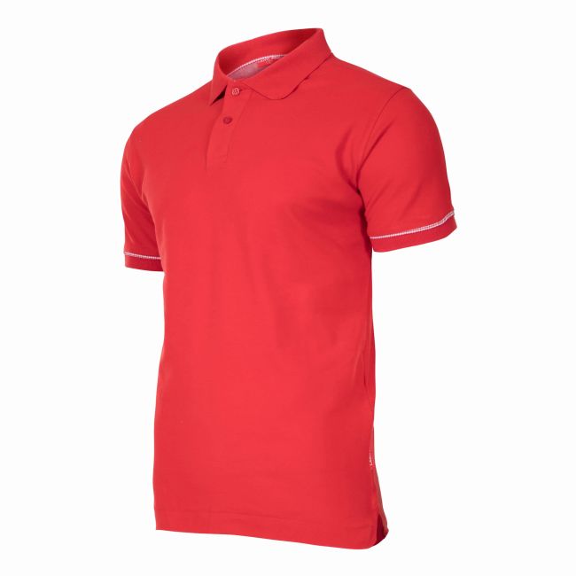 Przejdź do produktu KOSZULKA POLO CZERWONA XL LAHTI PRO MĘSKA 220 g/m2