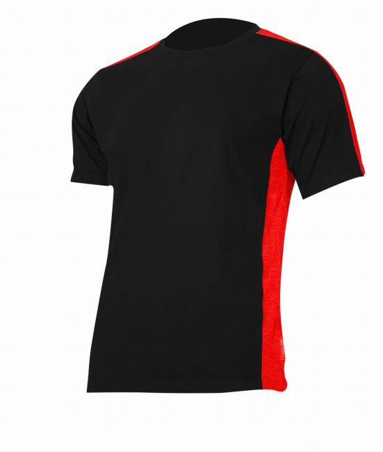 Przejdź do produktu KOSZULKA T-SHIRT CZARNO-CZERWONA MĘSKA L LAHTI PRO
