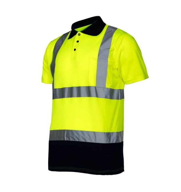 Przejdź do produktu KOSZULKA POLO OSTRZEGAWCZA ŻÓŁTA MĘSKA 3XL