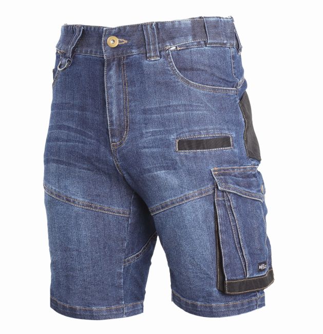 Przejdź do produktu SPODENKI JEANSOWE KRÓTKIE SLIM FIT MĘSKIE XL