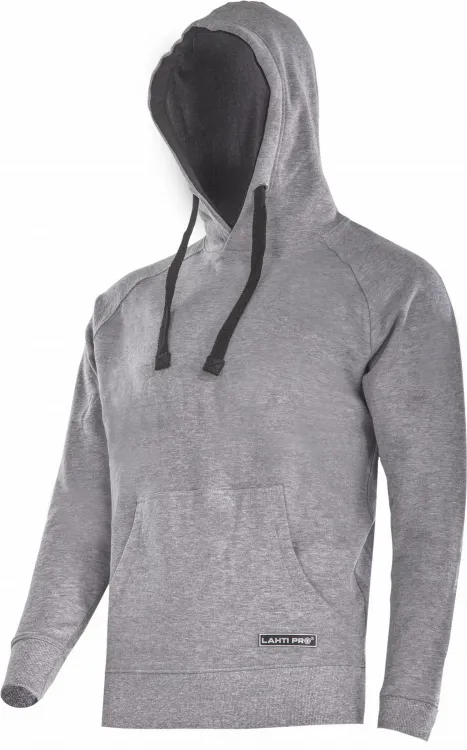 Bluza z kapturem Lahti Pro szara męska 320 g, rozmiar 3XL