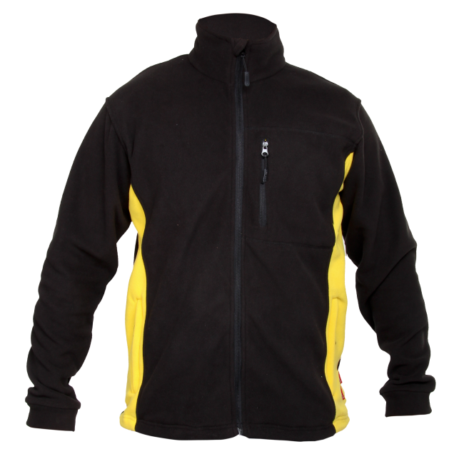 Przejdź do produktu BLUZA POLAROWA CZARNO-ŻÓŁTA L40101 M