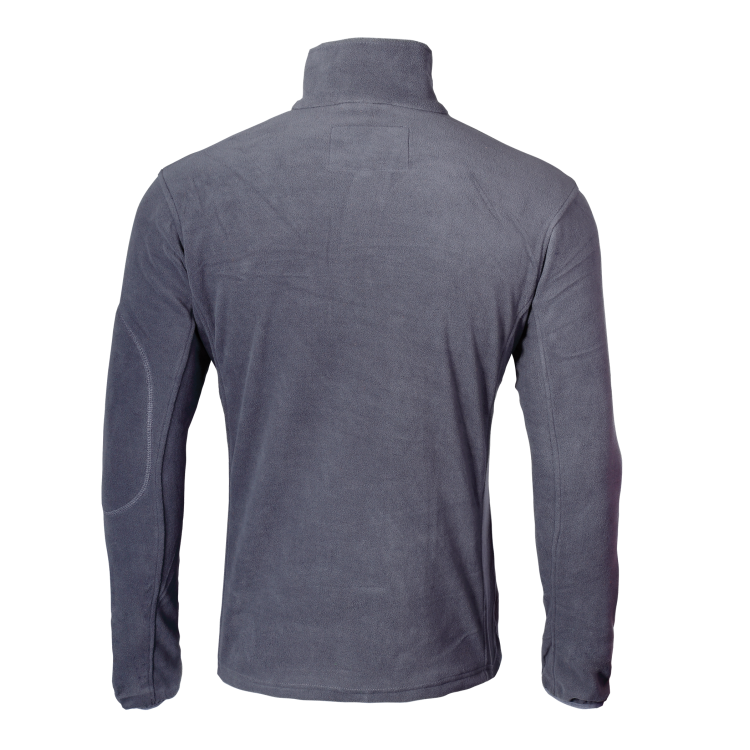 Bluza polarowa Lahti Pro LPBP3 z krótkim suwakiem, szara L, zdjęcie 2