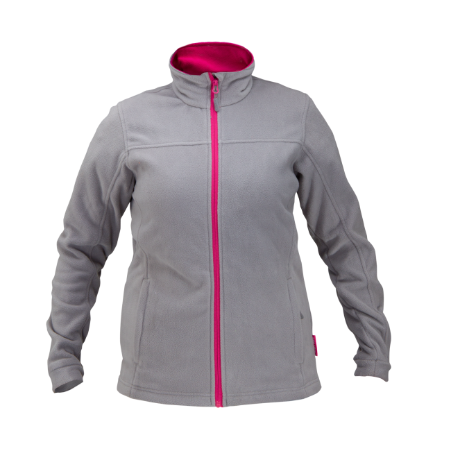 Przejdź do produktu BLUZA POLAROWA DAMSKA, LAHTI PRO, SZARO-RÓŻOWA 3XL