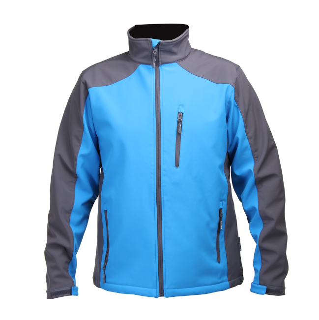 Przejdź do produktu KURTKA SOFT-SHELL, NIEBIESKO-SZARA, LAHTI PRO XL