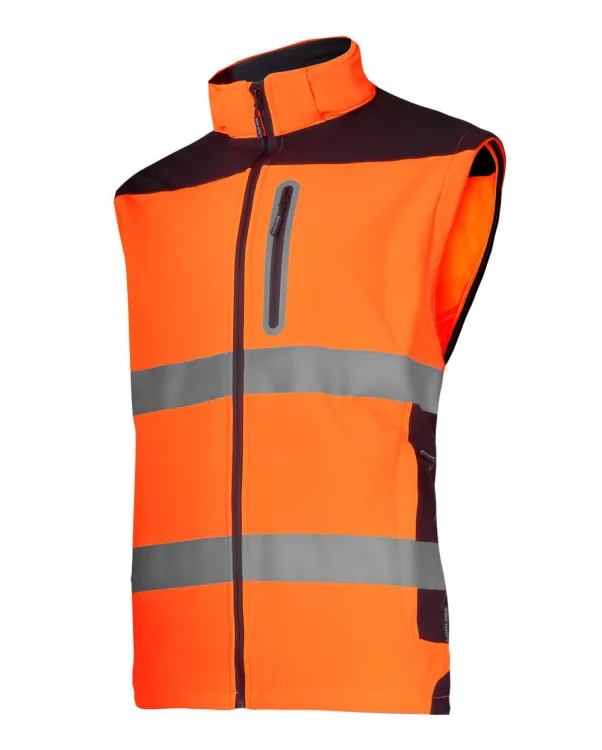 Kurtka softshell ostrzegawcza pomarańczowa Lahti Pro, 2XL, zdjęcie 2
