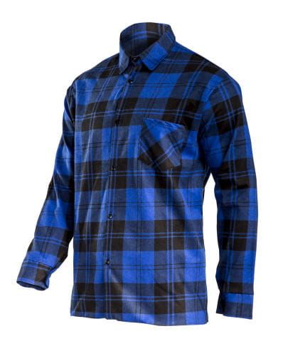 Przejdź do produktu KOSZULA FLANELOWA W KRATĘ GRANATOWA LAHTI PRO, XL