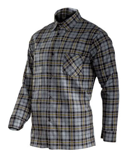 Przejdź do produktu KOSZULA FLANELOWA W KRATĘ SZARA LAHTI PRO, L