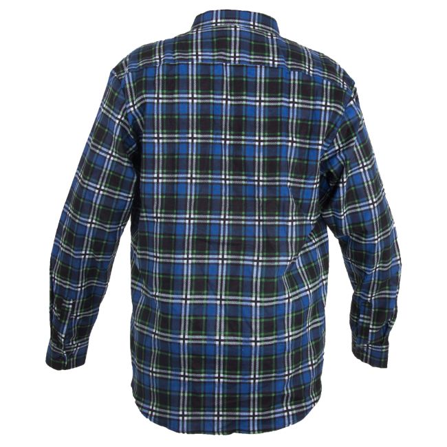 Przejdź do produktu KOSZULA FLANELOWA W KRATĘ NIEBIESKA, LAHTI PRO M