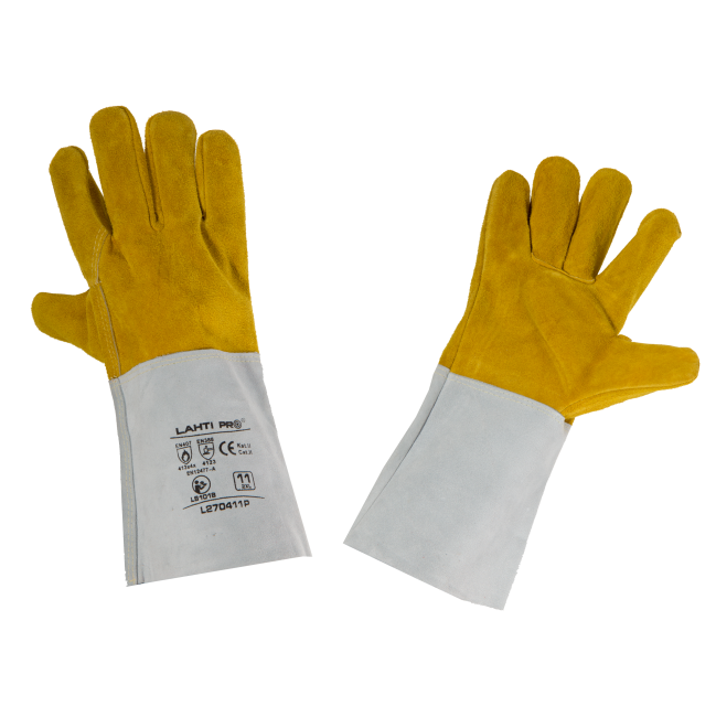 Przejdź do produktu RĘKAWICE OCHRONNE SPAWALNICZE ZE SKÓRY 11 (2XL)