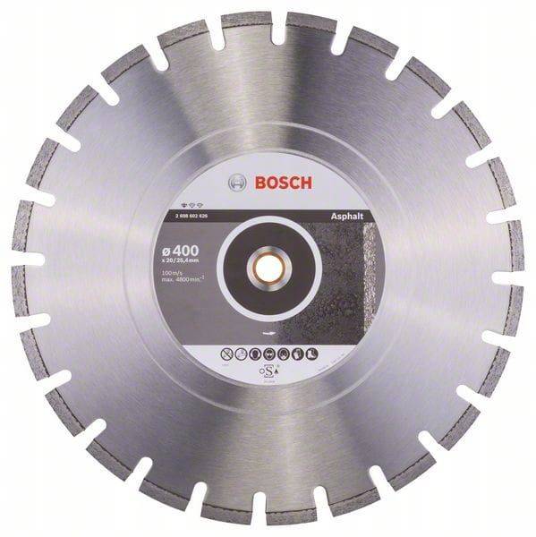 Przejdź do produktu DIAMEN TARCZA TNĄCA 400x20,00/25,40x3,6 2608602626