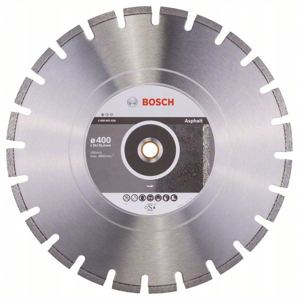 Przejdź do produktu DIAMEN TARCZA TNĄCA 400x20,00/25,40x3,6 2608602626