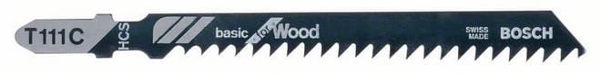 Brzeszczot do wyrzynarek Bosch T111C HCS 100 mm