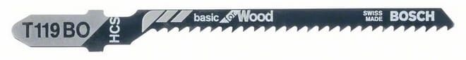 Brzeszczot do wyrzynarek Bosch T119BO HCS 83 mm