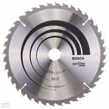 Przejdź do produktu Tarcza pilarska tnąca do drewna 254x30x2 mm Z40 2 608 640 438 2608640438
