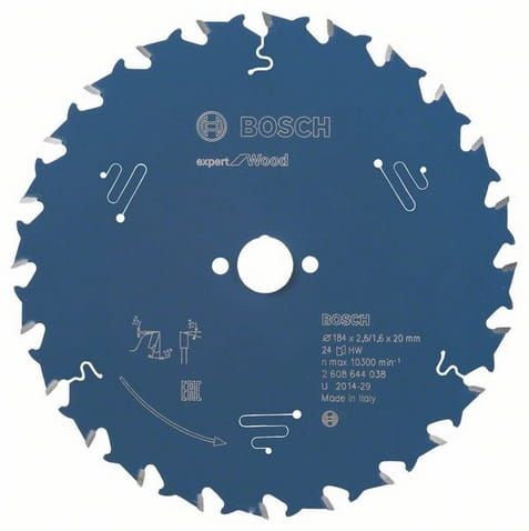 Przejdź do produktu TARCZA PILARSKA EXPERT 184mm Z24 2608644038