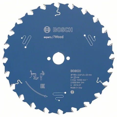Przejdź do produktu TARCZA PILARSKA EXPERT 190mm Z24 2608644139