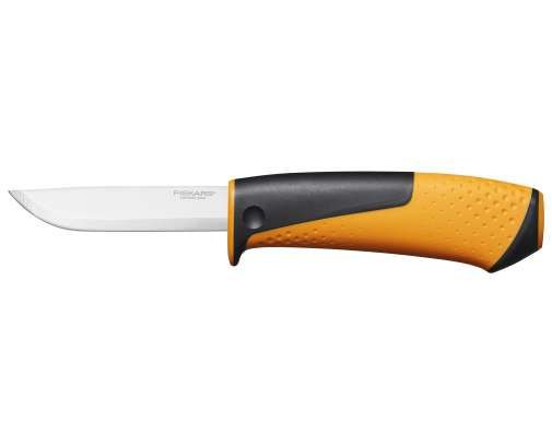 Nóż uniwersalny Fiskars Hardware F1023618 z ostrzałką 215 mm
