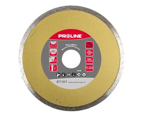 Przejdź do produktu Tarcza diamentowa pełna 115x2,0x22mm Proline 87101